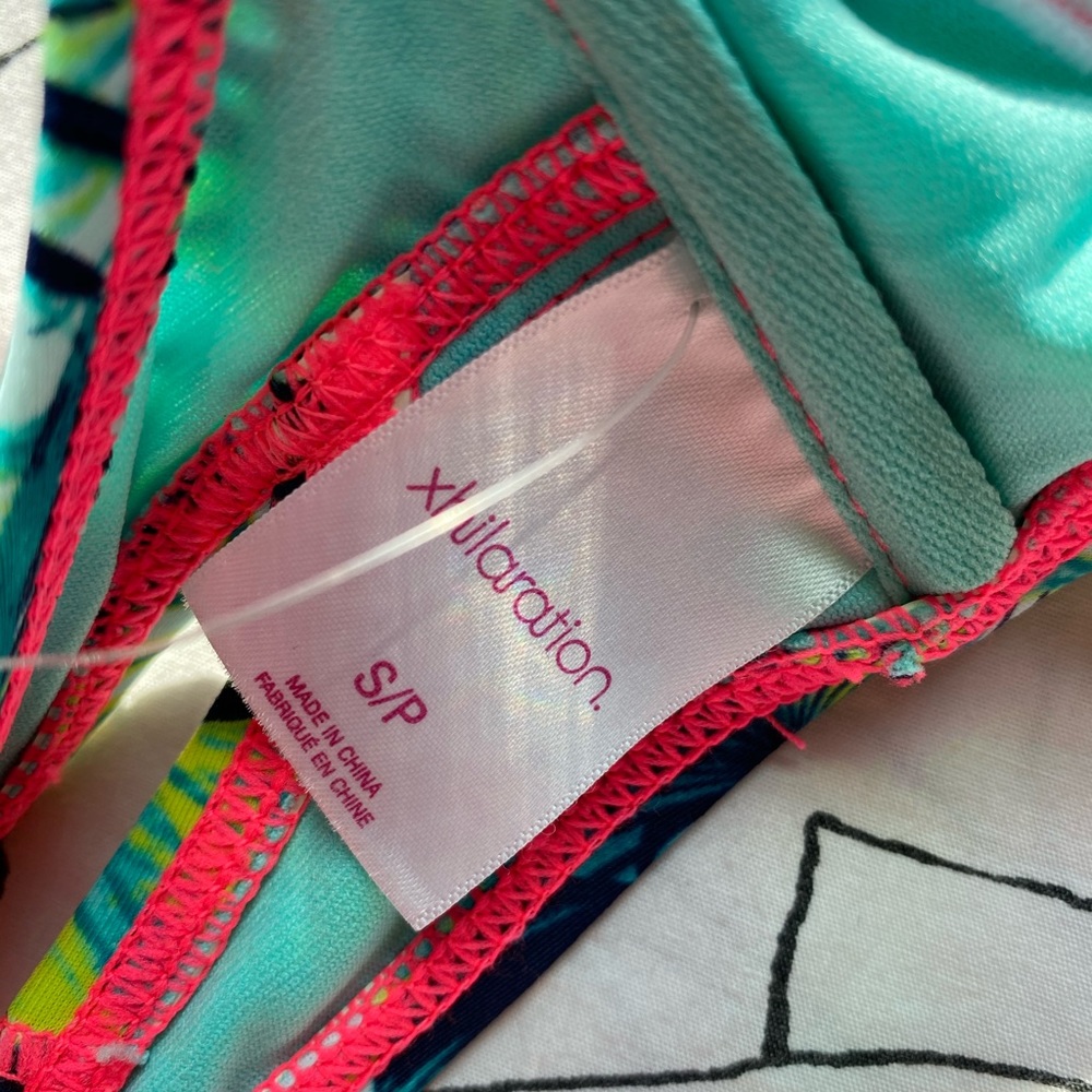 Colorful push-up bikini top - Picture 5 of 6